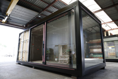 Modulaire unit in opbouw, 100% Belgisch maatwerk